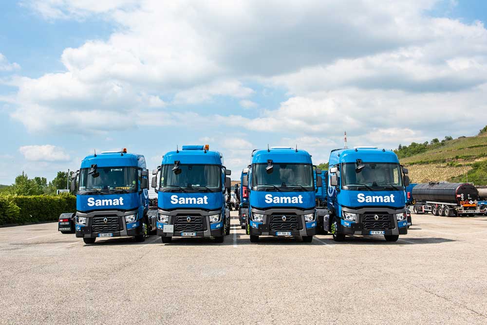 SAMAT trucks